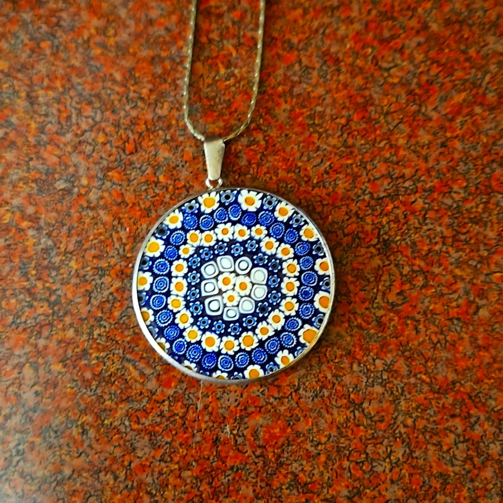 Murano Millefiori Pendant Charm